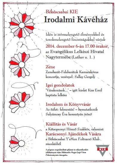 2014. december 6. — Irodalmi Kávéház
