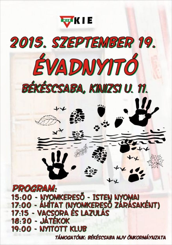 2015. szeptember 19. — Évadnyitó