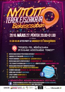 2016. május 27. — Nyitott Terek Éjszakája